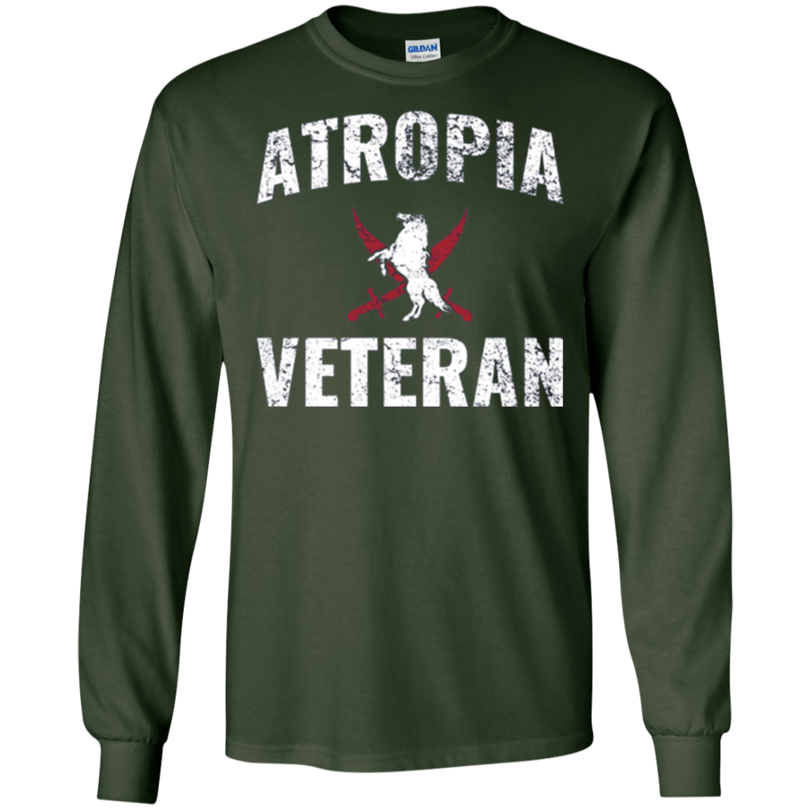 Army War In Atropia Veteran T Shirt 20513