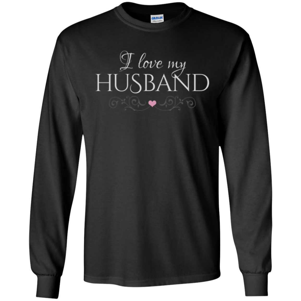 "I love my husband" - romantic wife Valentine's gift t-shirt