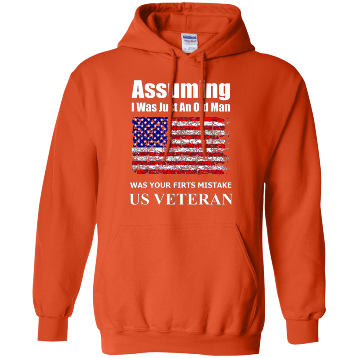 Assuming I Was Just An Old Man US Veteran Long Sleeve TShirt