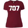 Image of Area Code 707 shirt - Sonoma California tshirt