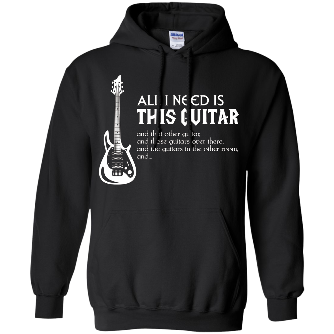 All I Need Is This Guitar Guitarist T-Shirt