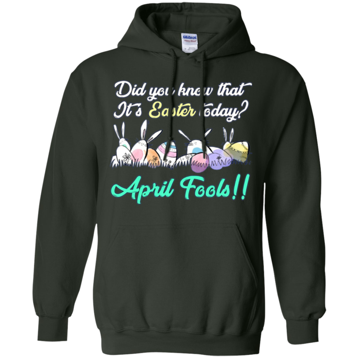 Funny Happy Easter April Fools Day Gift Long Sleee Shirt