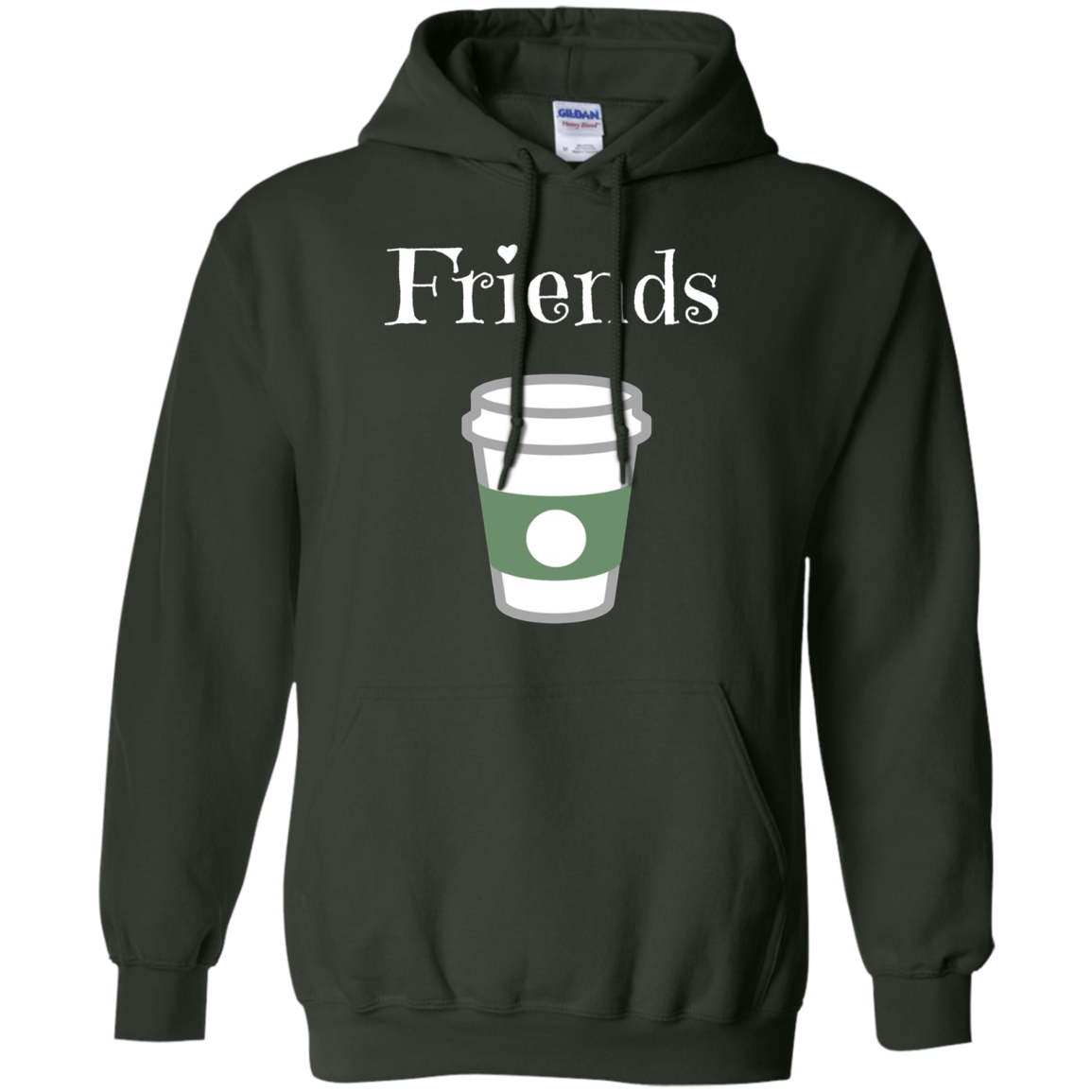 "FRIENDS" half of Best Friends Donut and Coffee T-Shirt