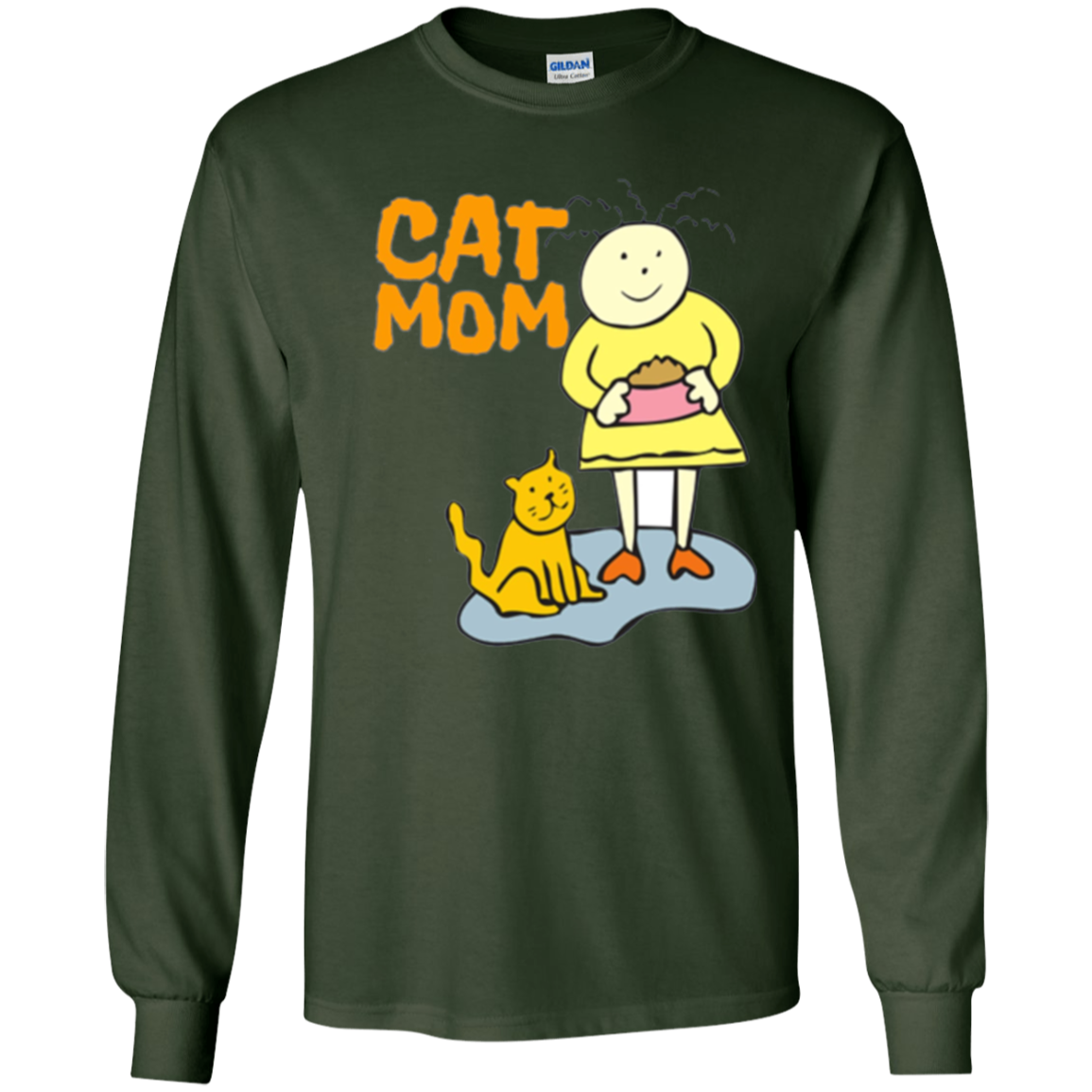 "Cat Mom" Cat Lover Cat Owner Cat Crazy T-Shirt