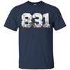 Image of Area Code 831 shirt - Monterey California t-shirt
