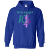 Image of 10th Birthday Girl Of Mermaid T-shirt 10 Years Old Mermaid
