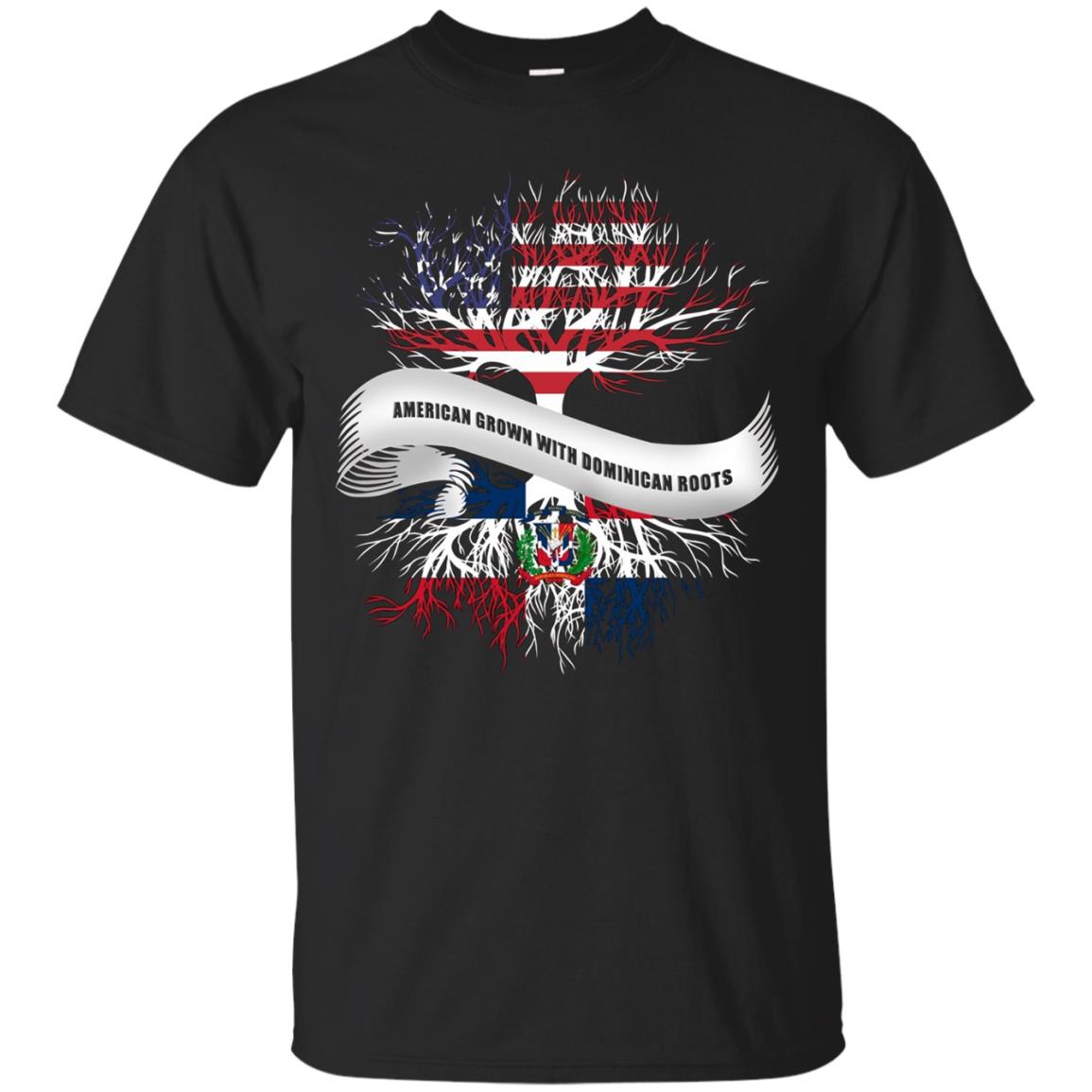 American Grown with Dominican Republic Roots T-Shirt