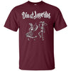 Image of "Dia De Los Muertos" Dancing Mariachi Skeletons Tee Shirt