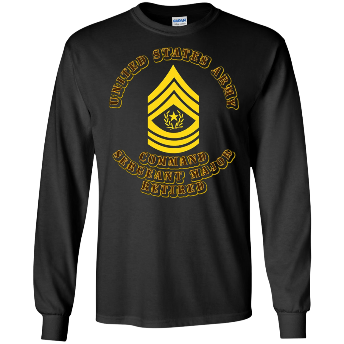 Army - Command Sergeant Major Retired Tshirt