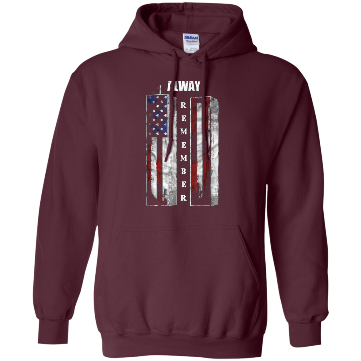 Always Remember Sept 11th Patriot - American Flag T-Shirt