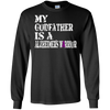 Image of Alzheimer's Awareness Shirt For Godfathers Purple Ribbon Tee
