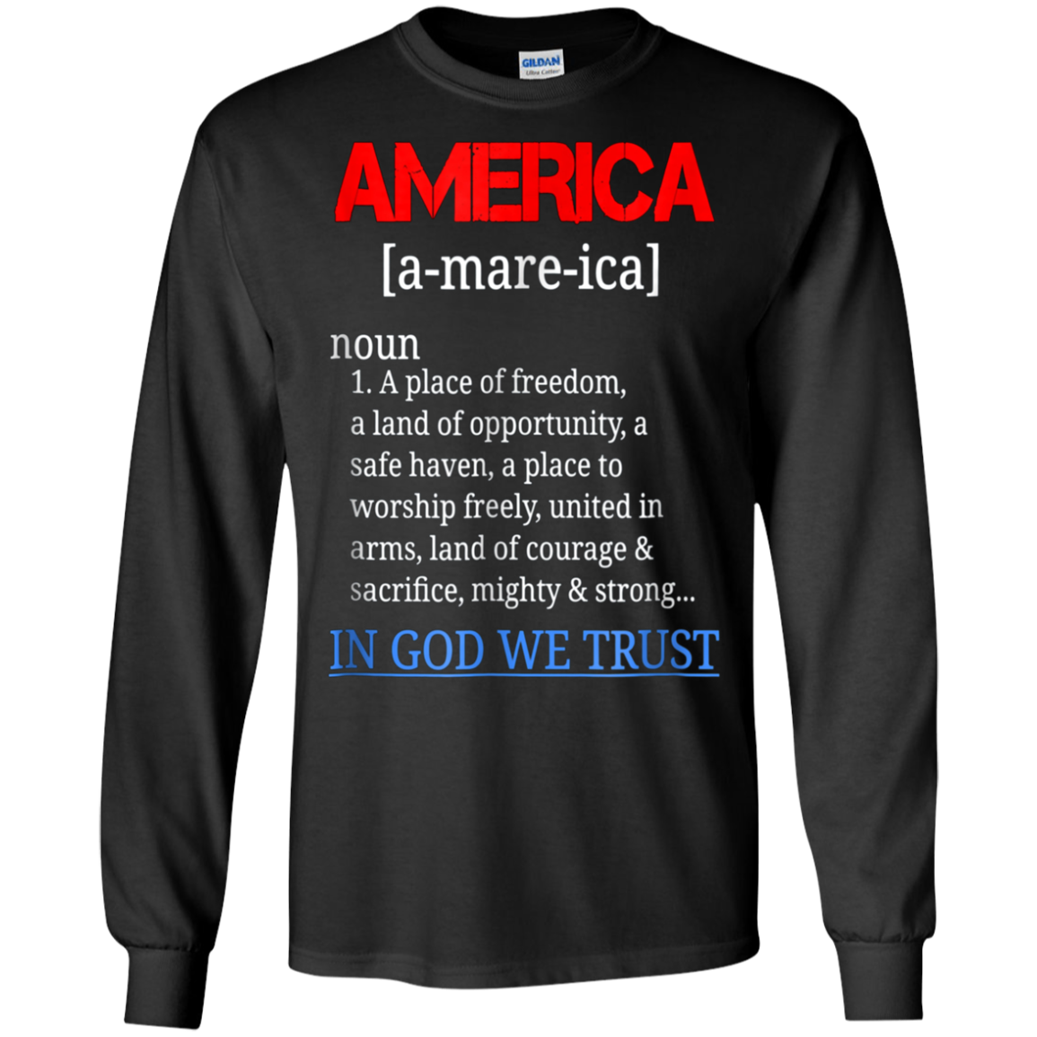 America Patriotic Independence Day Veterans Support T-shirt