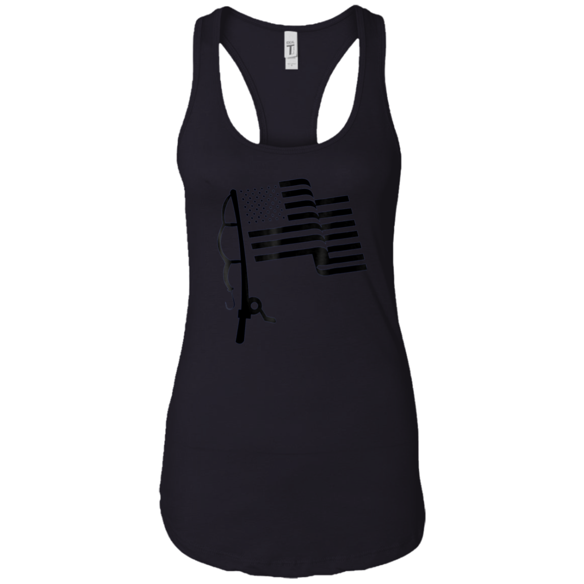 'Patriotic Fishing USA Flag' Cool Fishing July 4th Shirt