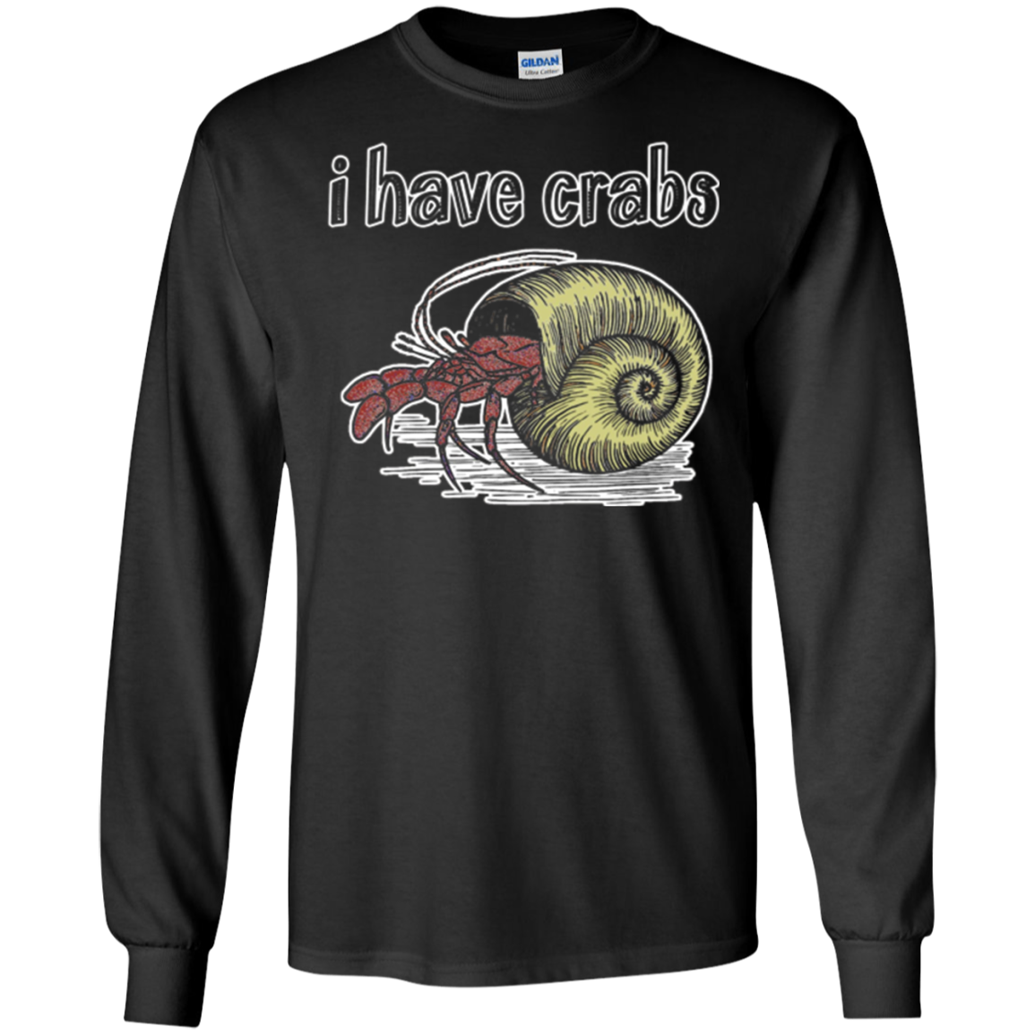 'I Have Crabs' Hermit Crab T-Shirt