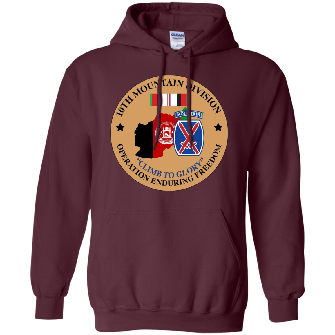 10th Mountain Division Afghan War Veteran Shirt