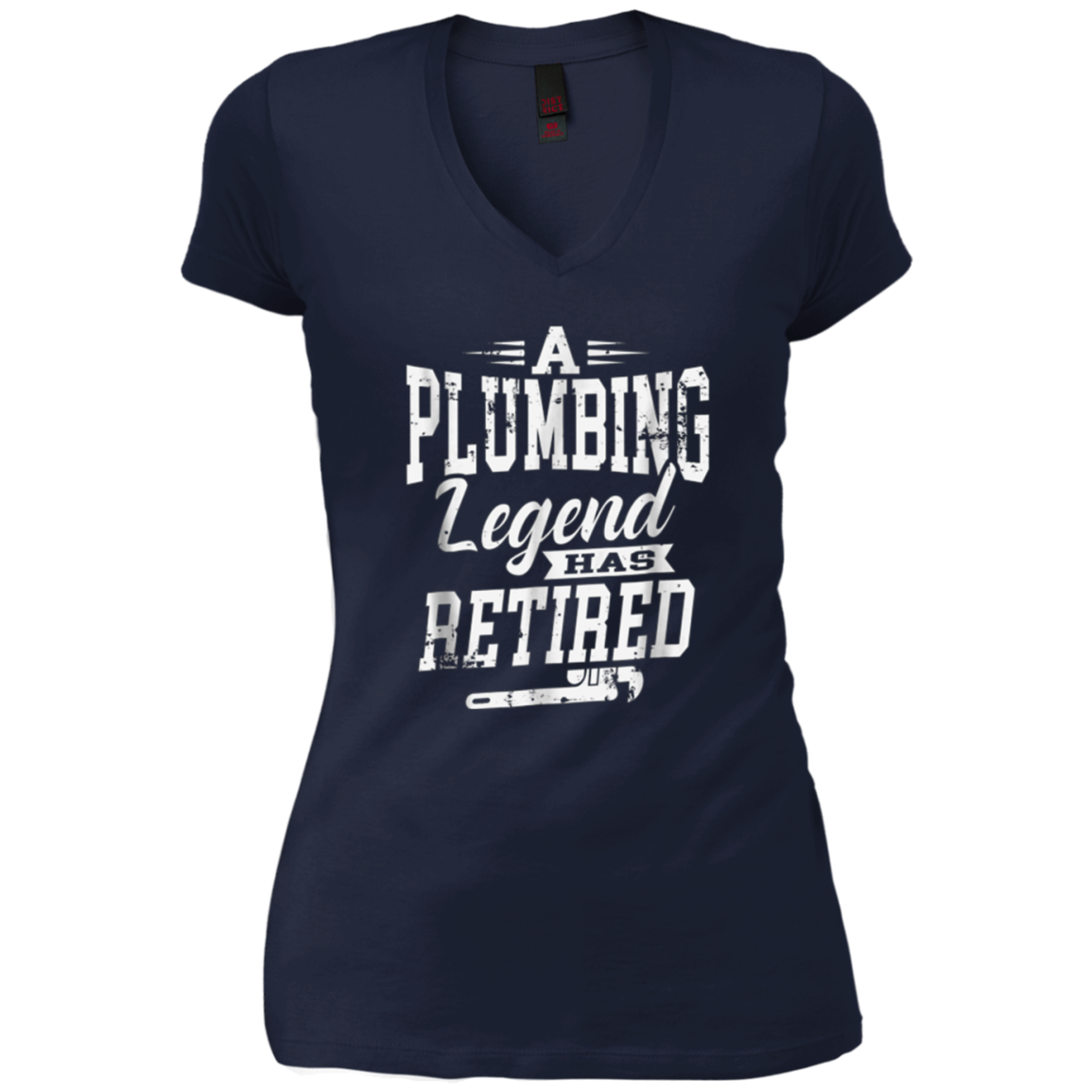 A Plumbing Legend Has Retired T-Shirt Funny Gift Plumber