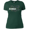 Image of Architect Gift Terms T-Shirt Word Cloud Planner Draftsman