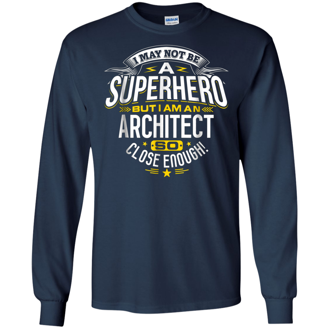 Architect T Shirt Gift Idea Superhero Architect T-Shirt