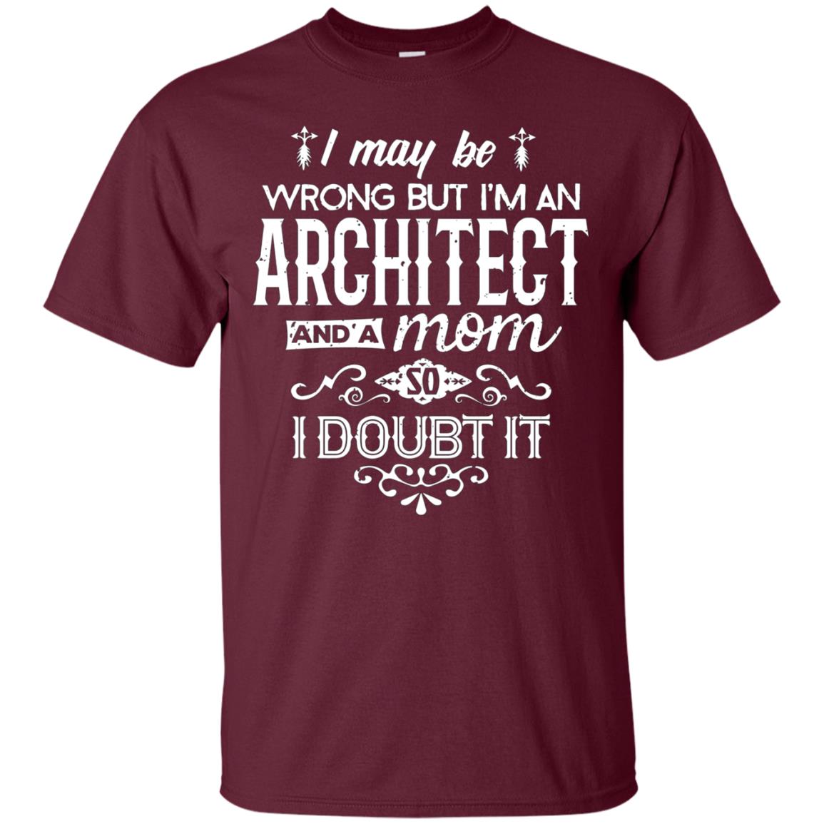 Architect Mom Shirt I May Be Wrong Mommy Gift TShirt