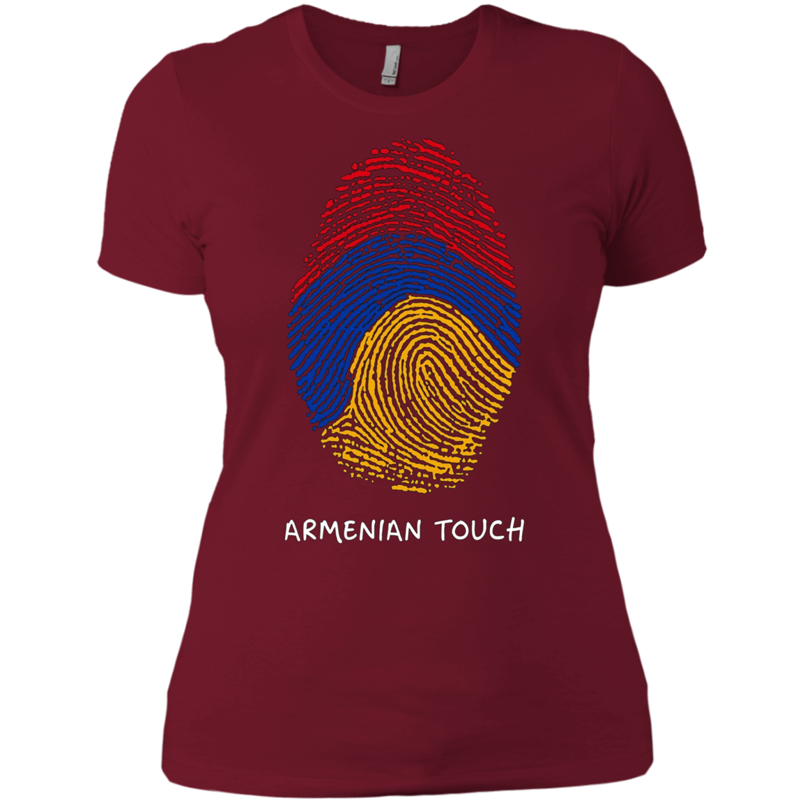 Armenian Flag Fingerprint T-shirt Armenia Flag Shirt