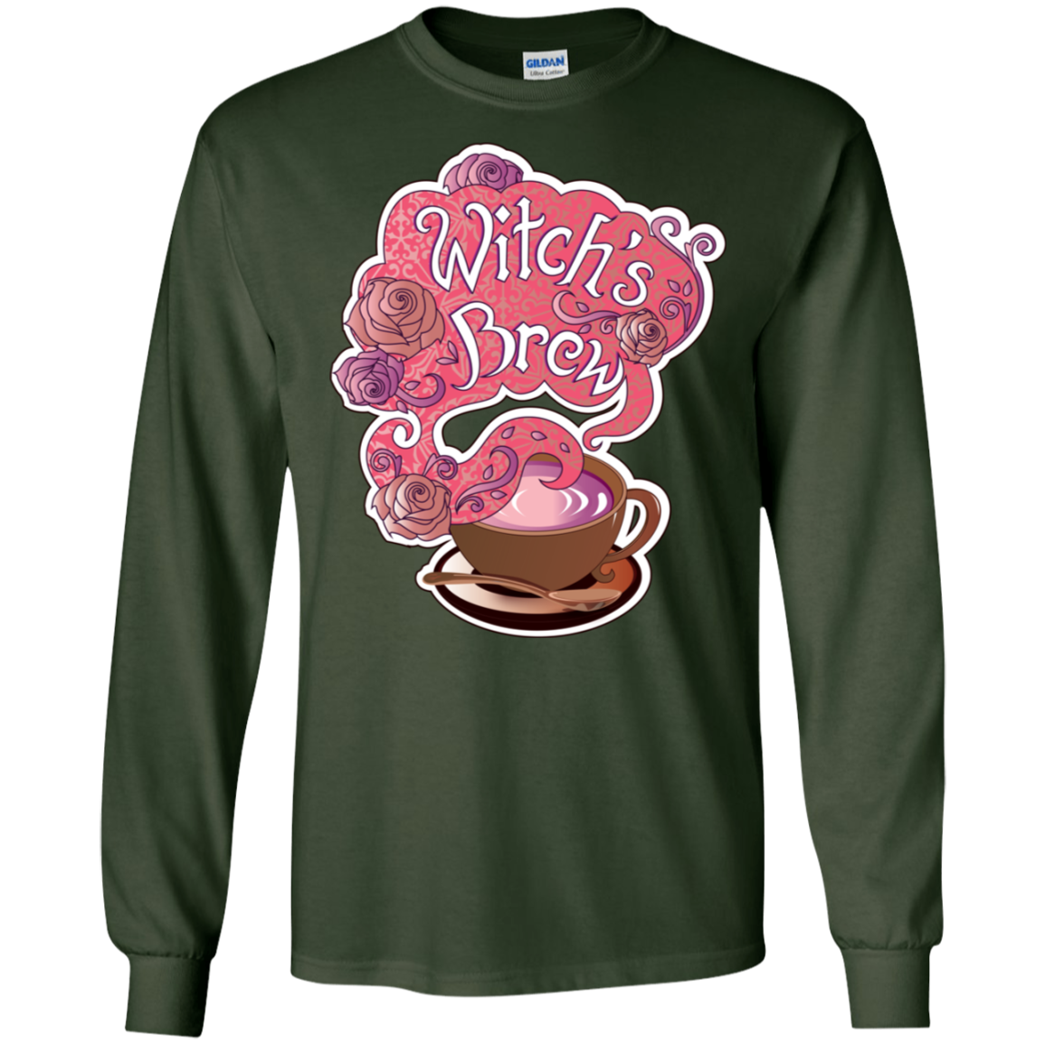 Witch's Brew Cup of Coffee Pretty Halloween Concoction Shirt