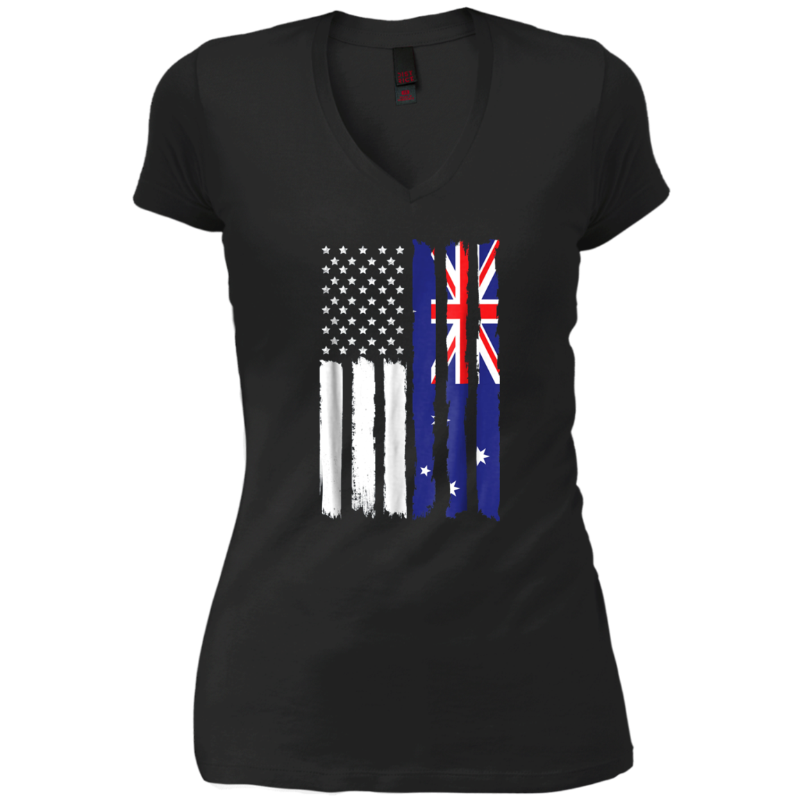 American Australia Patriotic Flag T-shirt