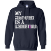 Image of Alzheimer's Awareness Tee For Grandmothers Purple Ribbon Tee