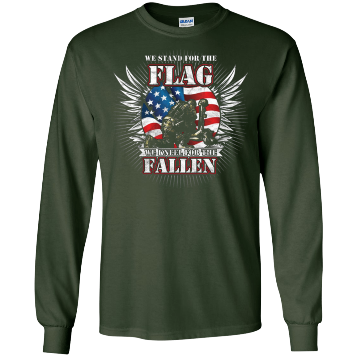 'We Stand For The Flag, We Kneel For The Fallen' Shirt