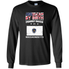 Image of American By Birth Proudly Raised In Massachusetts Flag Shirt
