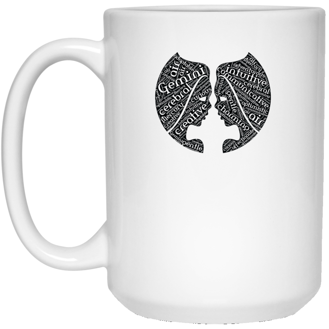 art words GEMINI Characteristics Long Sleeve Tee