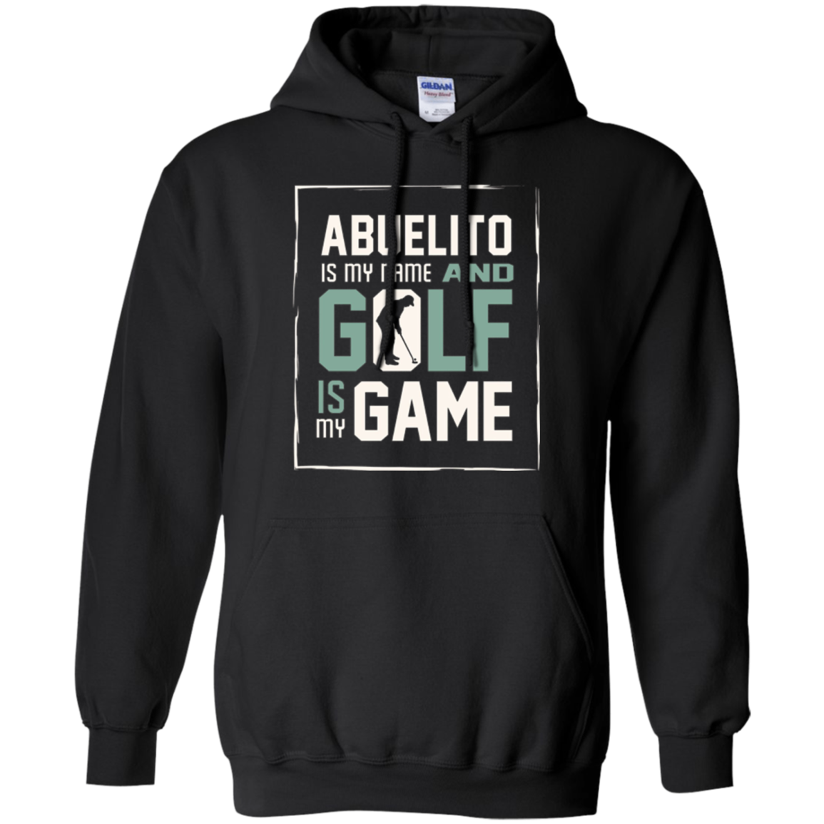 Abuelito My Name Golf My Game Golfing Shirt