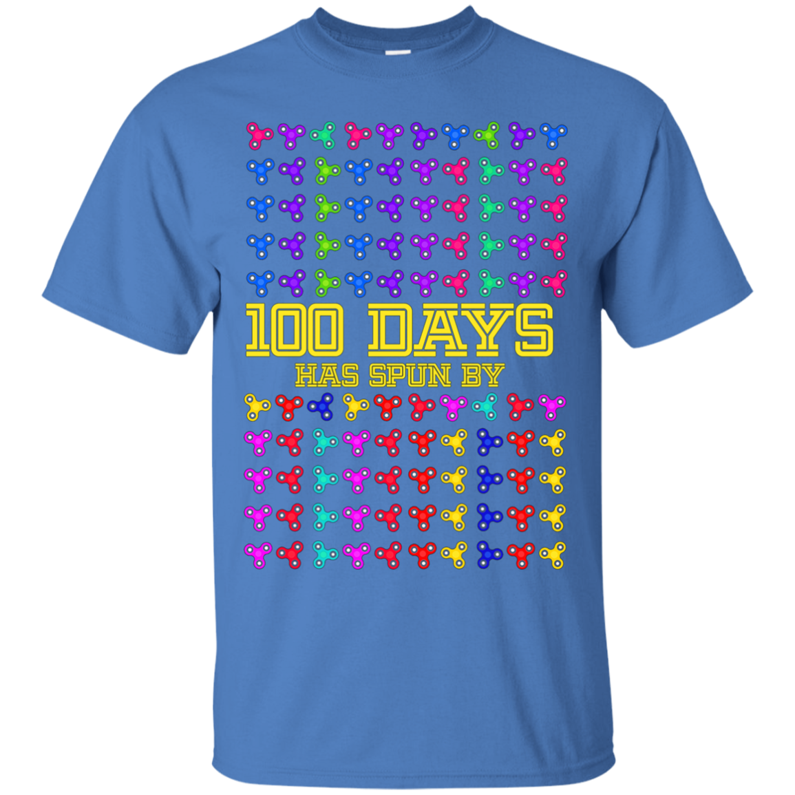 100 Days of School TShirt - Fidget Spinner Shirt