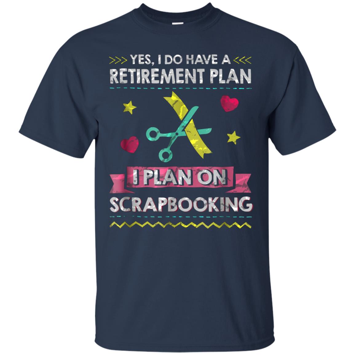 Artsy Scrap-booking Tee Perfect for Retiree