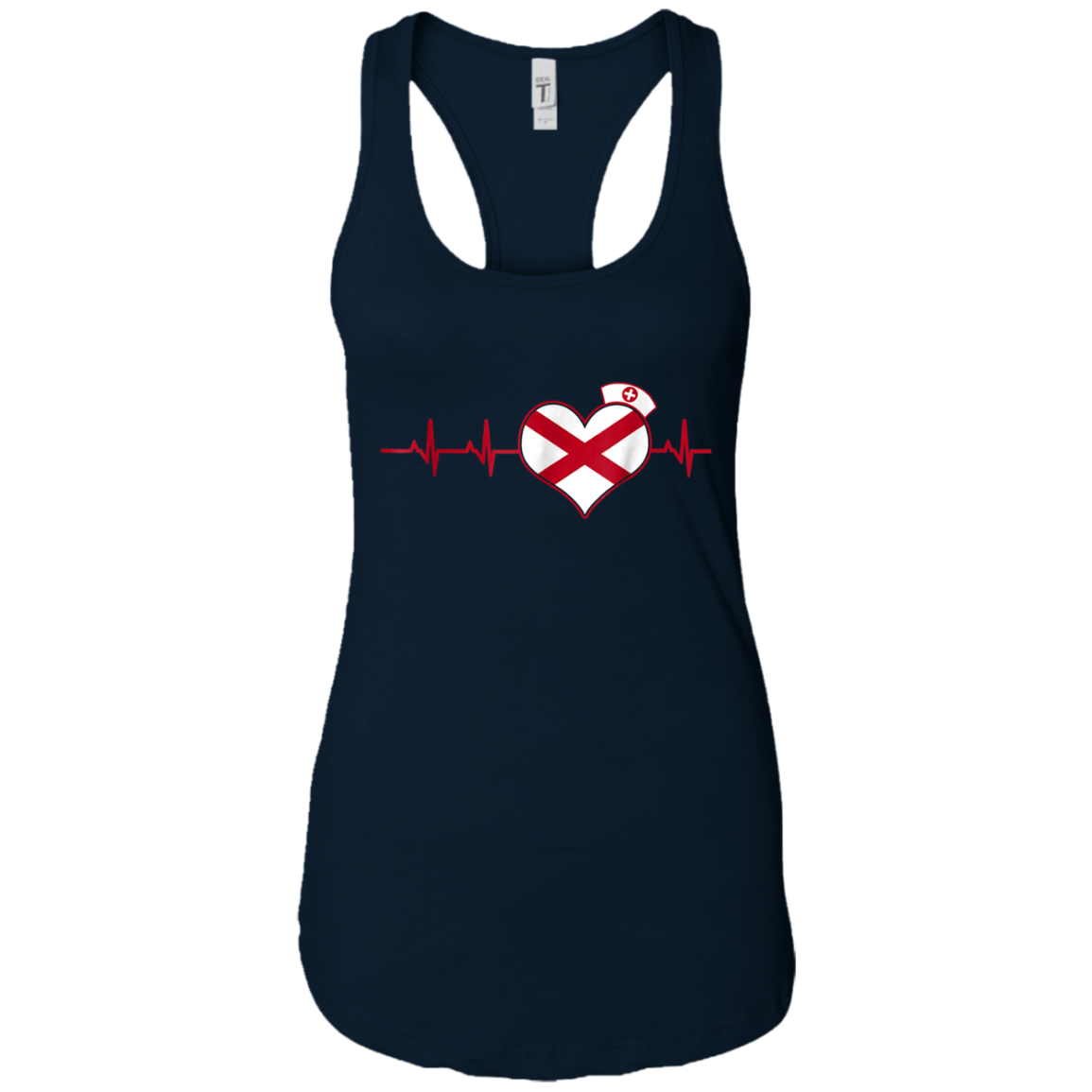 Alabama Nurse Heartbeat T-shirt National Nurses Week
