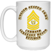 Image of Army - Command Sergeant Major Retired Tshirt