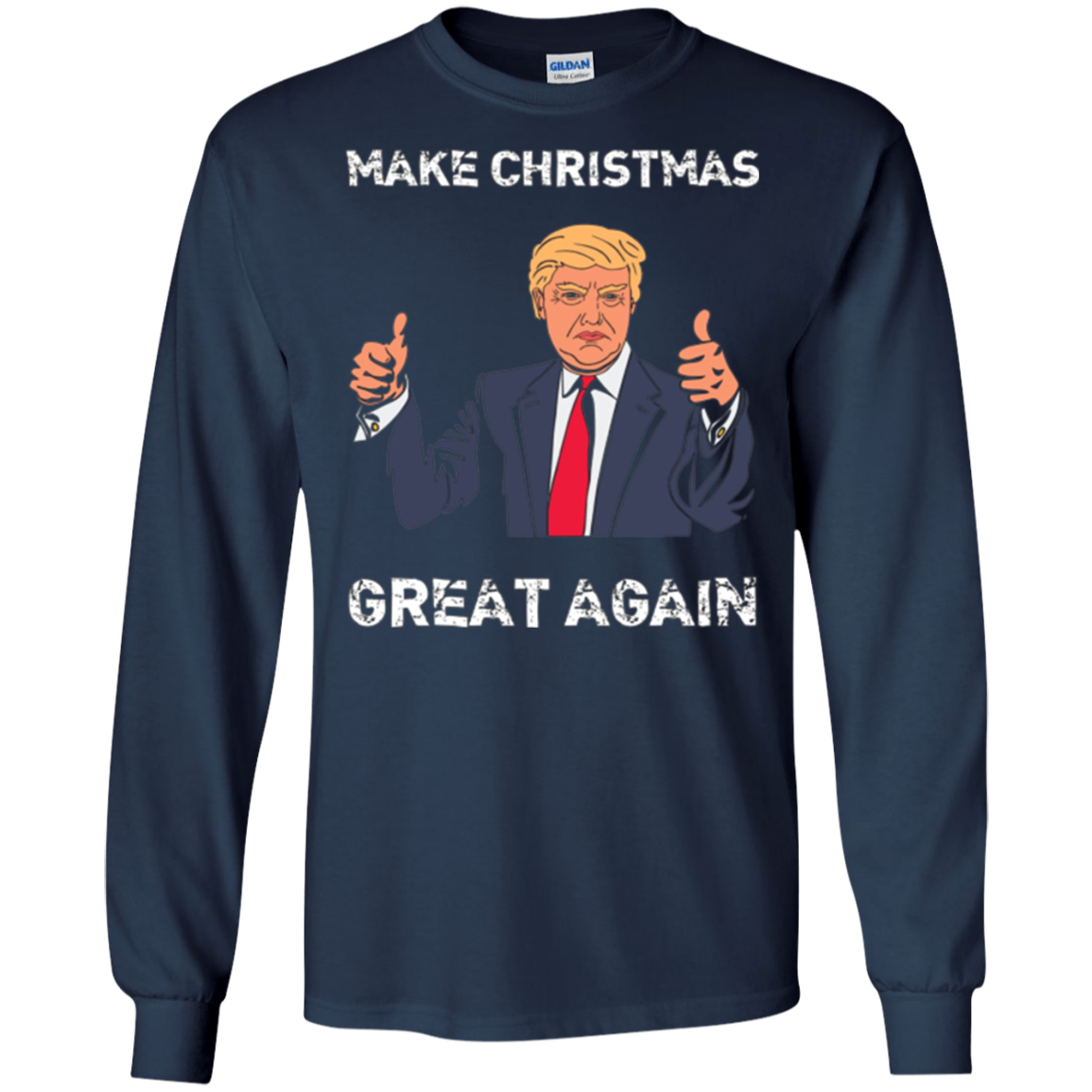 "Make Christmas Great Again" Funny Christmas T-Shirt