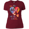 Image of Autism Awarness See The Able Not The Label Shirt
