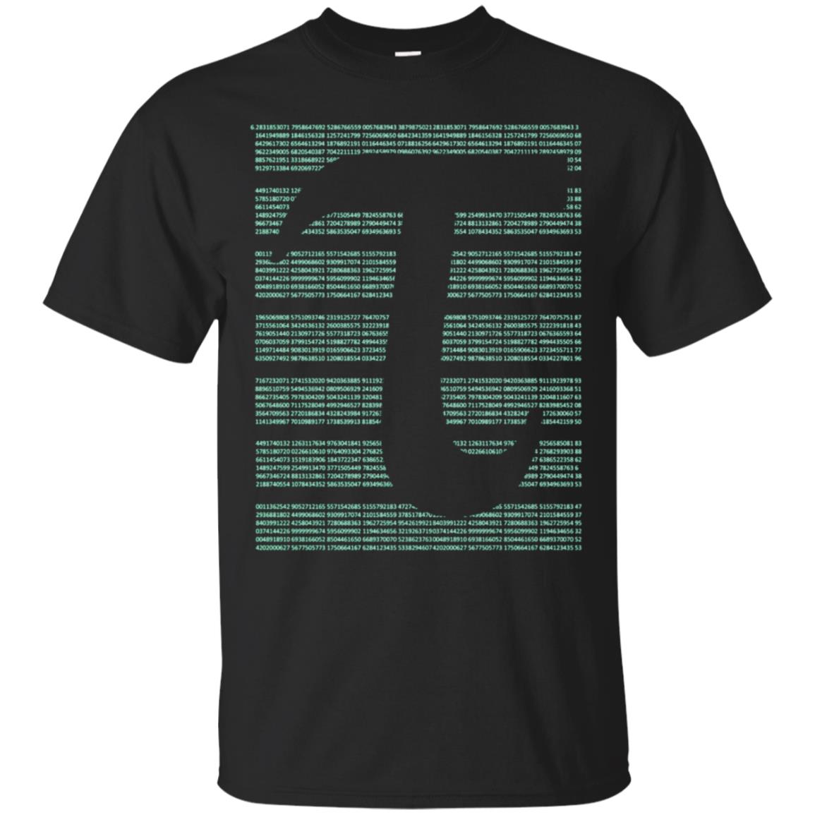All Tau Number on one Shirt with Tau 2Pi Symbol T-Shirt