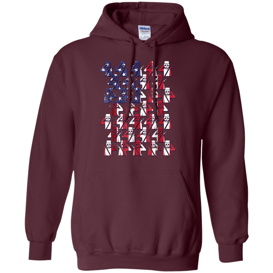 American Patriot Day Funny Skulls T Shirt Original Gift Tee