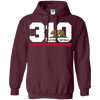 Image of Area Code 310 shirt - Los Angeles California t-shirt
