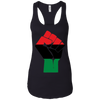 Image of Afro-American Fist salute Shirt African Heritage Symbol Tee