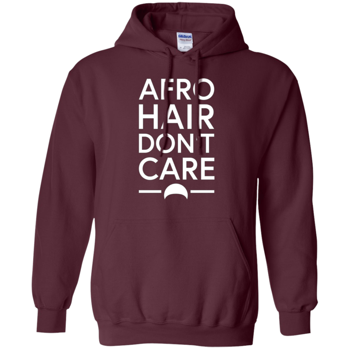 Afro Hair Don't Care Funny T-Shirt