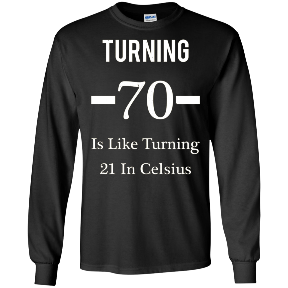 Funny Happy 70th Birthday T-Shirt for Men or Women