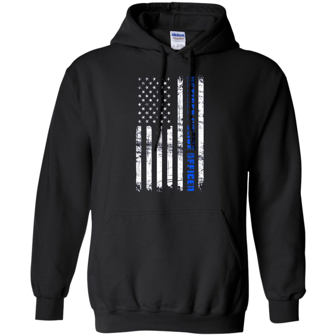 American Flag Retired Police Officer Shirt