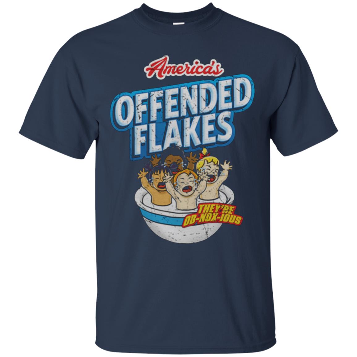 Americas Offended Flakes TShirt Funny Anti-Snowflake Tee