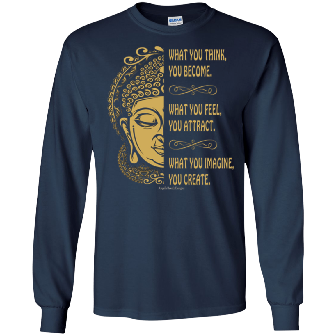 ATTRACT CREATE Inspirational Motivational Quote T-Shirt