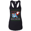 Image of Santa Riding Dolphin Merry Xmas Gift Tshirt