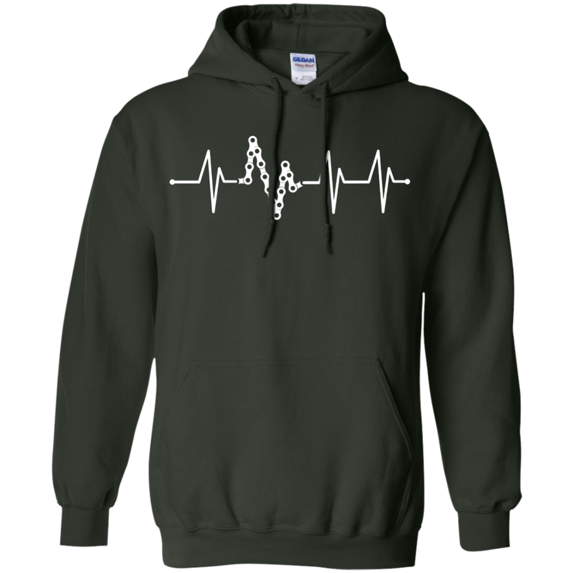 Bike Heartbeat Pulse Shirt - Funny Bike Shirt