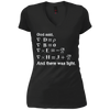 Image of And God Said, Let There Be Light Physics Gift T Shirt