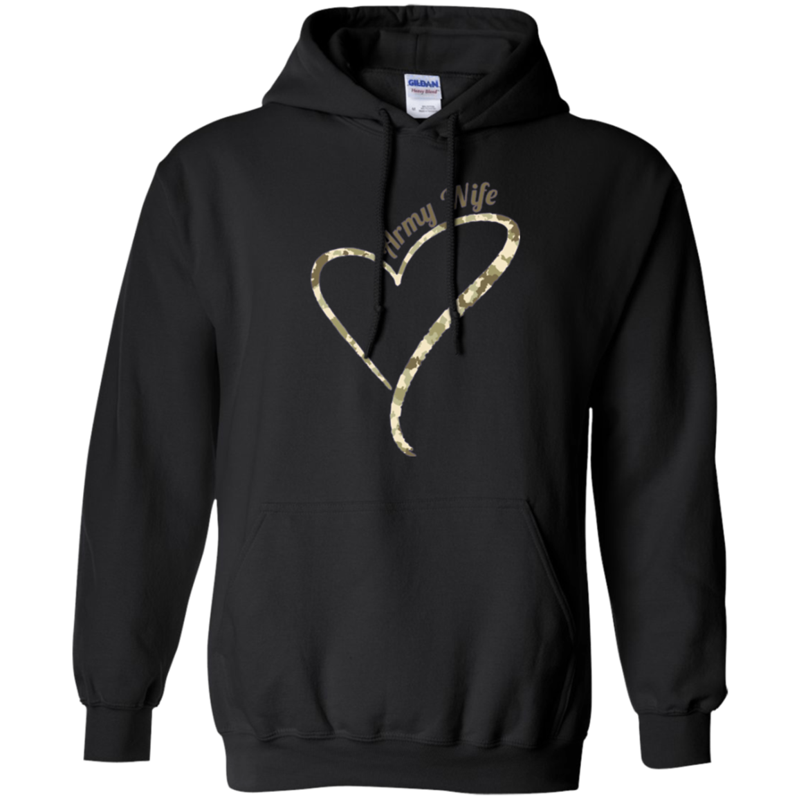 Army Wife T-Shirt- Army Wife Camouflage Shirt